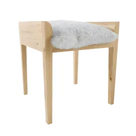 Ethnicraft teak cuba stool